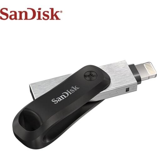 SanDisk iXpand Flash Drive Go 128GB 256GB USB 3.0 Memory Stick Original iXpand Drive Flash Disk Key Pendrive U Disk For iPhone