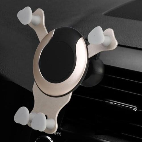 Universal Smartphone Car Air Vent Mount Holder Cradle Compatible With iPhone X/8/7/7P/6s/6P/5S, Galaxy S5/S6/S7/S8/S9 and More