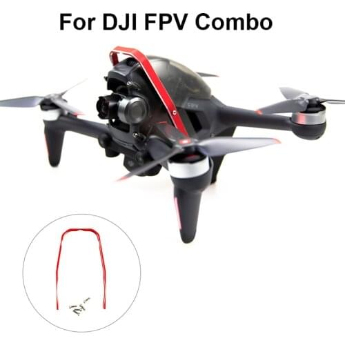 For DJI FPV Top Protection Bar Drone Bumper Aluminux Alloy Guard Protector Ring For DJI FPV Combo Drone Replacement Accessories