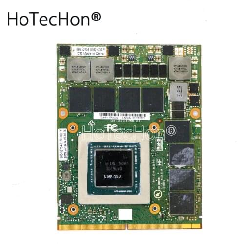 827227-001 Quadro M4000M 4GB GDDR5 MXM 3.0b Video Card N16E-Q3 for HP ZBook 17 G3 Mobile WorkStation