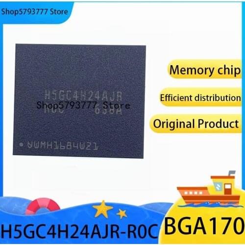 1PCS-10PCS 100%New original authentic H5GC4H24AJR-R0C BGA H5GC4H24AJR-ROC memory IC