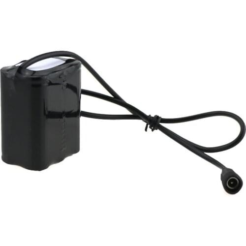 8.4V 6*18650 battery pack 12000mAh 18650 Bike Light Battery + battery bag for Bike Flashlight Bike Accessories Headlight