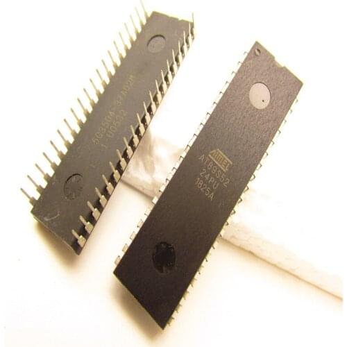 ATMEL MCU AT89S52-24PC or PU DIP40 package
