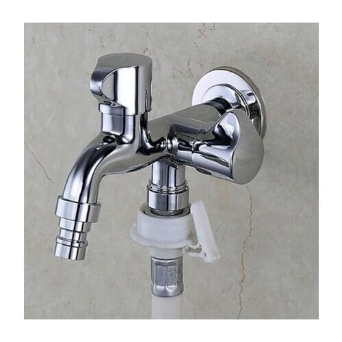 Double use Brass Garden Faucet Brief bib cocks faucet washing machine faucet copper out door faucet