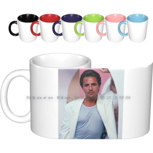 Don Johnson Ceramic Mugs Coffee Cups Milk Tea Mug Don Johnson Miami Vice 80 Years Crocet Best Years Sommer Ray Miami Handsome