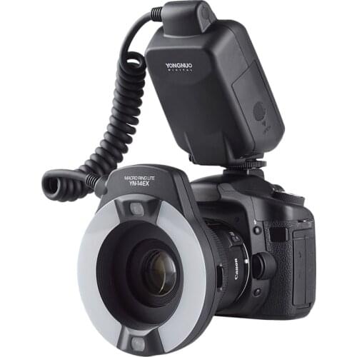 YongNuo YN-14EX TTL Macro Ring Lite Flash Light for Canon EOS DLSR Camera 5D Mark II 5D Mark III 6D 7D 60D 70D 700D 650D 600D