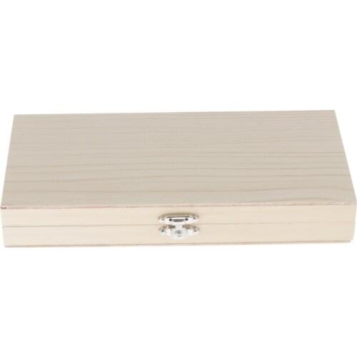 Specimen Insects Sample Storage Box for 7.5 x 2.5cm Slides(50 Pcs)