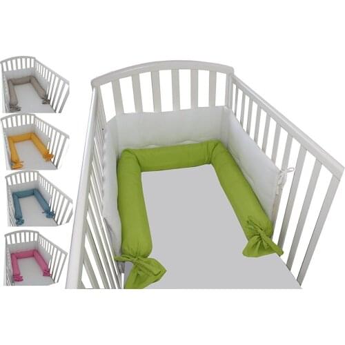 Neo Mamma Bumpers In A Crib For Newborns