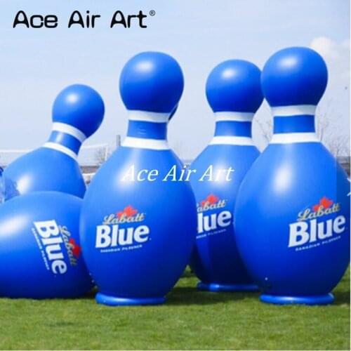 Come with air blower & logo advertising giant inflatable bowling ball airtight replica for sale made in China