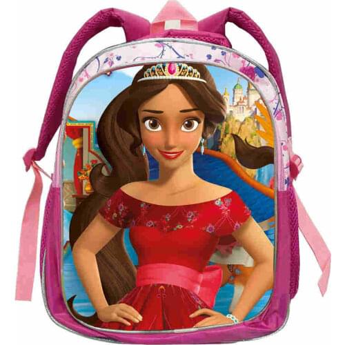 New Fashion Elena School Bags for Girls Children Schoolbags Cartoon Book Pack Kids Backpacks Mochila Escolar