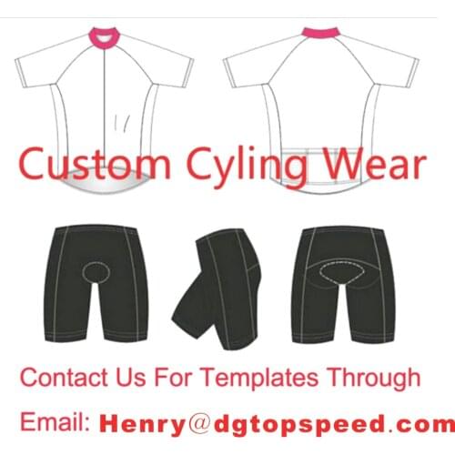 Custom Cycling Jersey Shorts Summer Set Customize Logo Cycling Clothes Min order 1 In Any Color Any Size Cycling Jersey