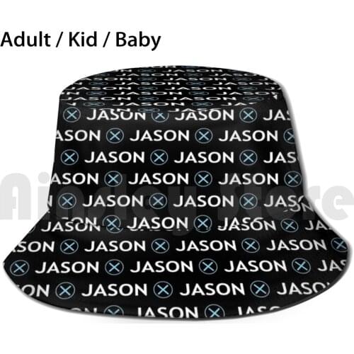 Jason Shirt Sun Hat Foldable UV Protection Jason Voorhees Heavy Rain Playstation Press X To Jason