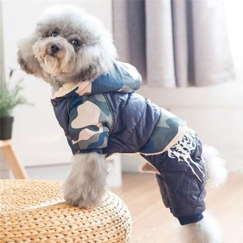 Pet Dog Warm Clothes Winter Waterproof Windproof Dog Warm Coat Jacket for Small Teddy Chihuahua Small Large Dogs Pets Supply