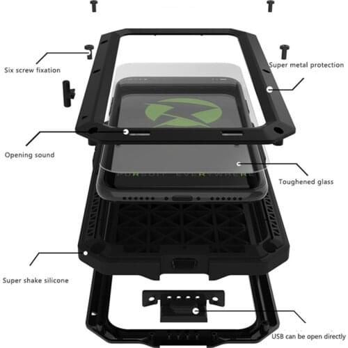 TOTTIDAY Waterproof Phone Cases