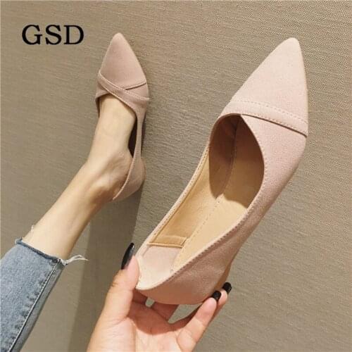 Spring Summer Flat Shoes Woman Ballet Flats Black Pink Ladies Shoes Large Size Autumn Casual Shoes Women Loafers