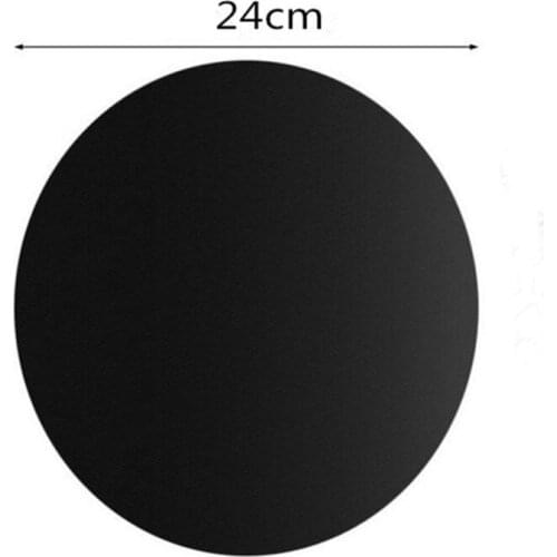 24cm Non-stick BBQ Grill Mats Heat Resistant Grilling Pad Reusable Round Grill Mat Grillmatte Outdoor Barbecue Accessories