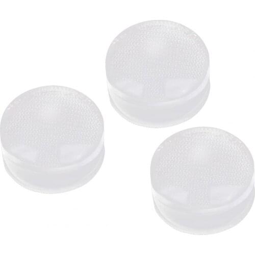 3Pcs/Set Nail Stamper Head Soft Silicone Seal Nail Transfer Pattern Plate Replacement Stamp Tool Templates French Manicure
