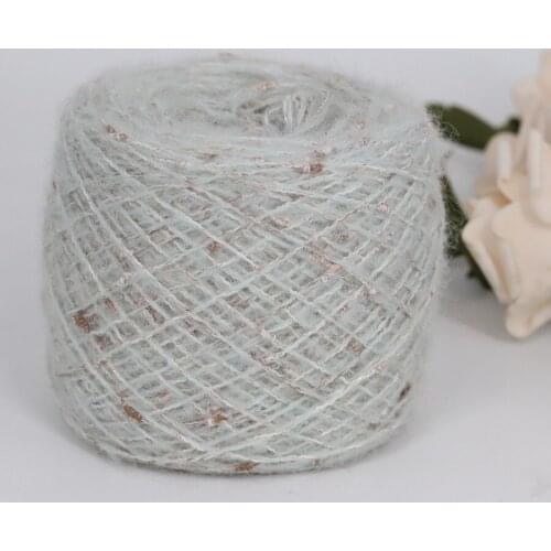 50g/Lot soft plush wool acrylic Fancy loop yarn for knitting Solid color Yarn to crochet weaving thread to knitted handmake DIY