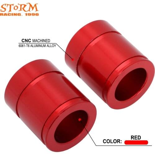 Motorcycle Aluminum CNC Front Wheel Hub Spacers For Honda CRF250L CRF250M CRF 250L 250 L 250M 250 M 2012 2013 2014 2015 2016