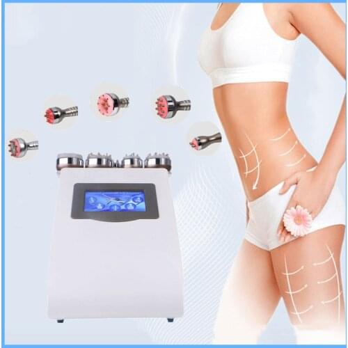 Free shipping 5 in 1 slimming beauty instrument vacuum laser radio frequency slimming machine 40K multifunctional fat reduction