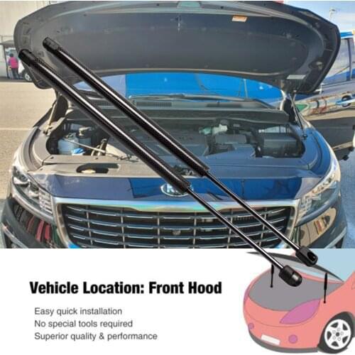 For Kia Carnival Grand Sedona YP 2015-2020 2PCS Modify Gas Charged Auto Front Hood Bonnet Gas Spring Struts Lift Support Damper