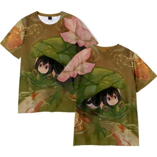 New Fashion 3D My Hero Academia T Shirt Men Women Short Sleeves Tees Fashion Hip Hop Casual Boys Girls Cute Print Comic t-Shirt