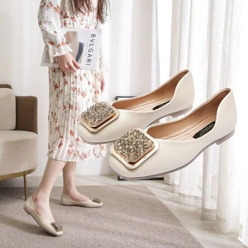 Guixianglai Women's Ballet Flats With Heels