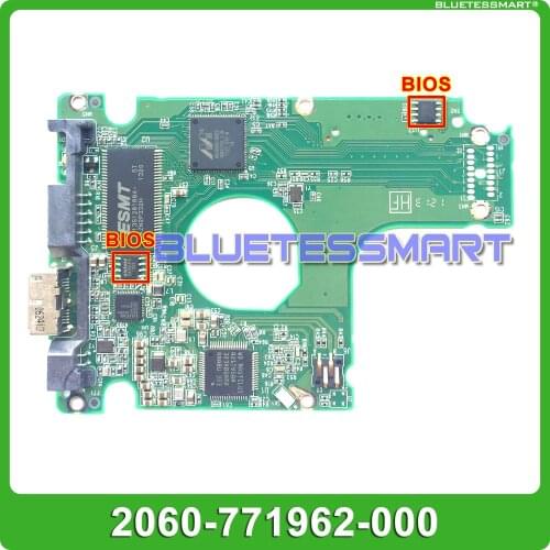 HDD PCB logic board 2060-771962-000 REV A/P1 for WD 2.5 inch USB 3.0 hard drive repair data recovery WD5000LPVT