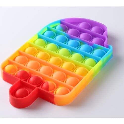 Animal Push Bubble Fidget Toys Autism Special Needs Fidget Anxiety Stress Reliever Squeeze Gift Kid Adults Xmax Gifts