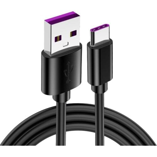 5A Fast Charging 90 Degree Elbow USB Type C Data Cable Charger Cables 1M 1.5M 2M For Huawei Samsung Xiaomi