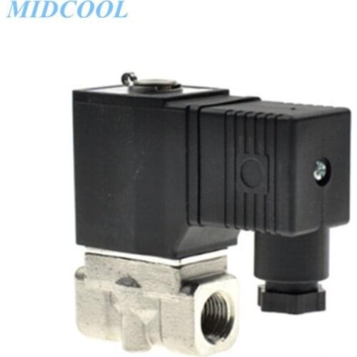 Fluid Control Valve 2KS Series 2KS050 2KS050-10 2KS050-15 Direct-acting And Normally Opened 3/8" 1/2" Terminal / Grommet Type