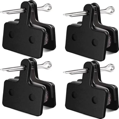 4 pairs Bike Disc Brake Pads Semi-Metallic Bicycle Hydraulic Disc Brake Pads for Avid Elixir 1 3 5 7 R CR BR-M375 M445 M446