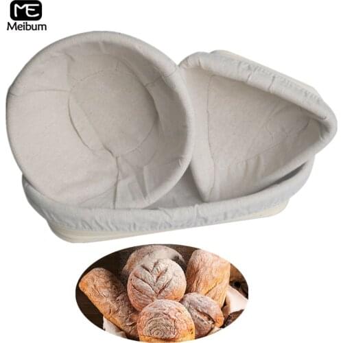 Fermentation Rattan Basket Various Shapes Country Bread Baguette Dough Banneton Brotform Proofing Proving Baskets