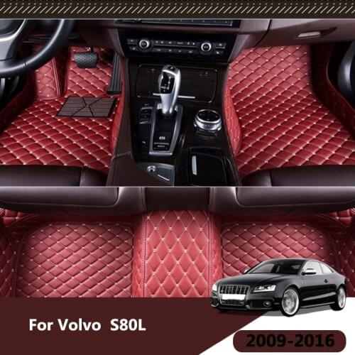 Carpets For S80L 2016 2015 2014 2013 2012 2011 2010 2009 Custom Car Floor Mats Interiors Parts Auto Accessories Foot For Volvo