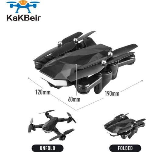 KaKBeir Quadcopter C53 GPS Camera Drone With 4K HD Camera 5G WIFI FPV RC Foldable Professional Helicopter RC Drones Toy For Kids