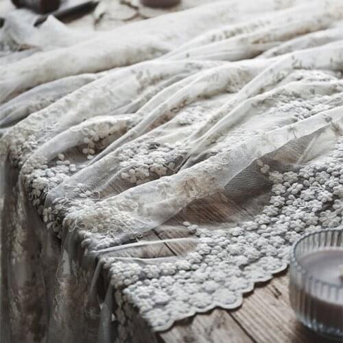 Plum flower water soluble lace fabric soft mesh fabric screen photo background cloth tablecloth skirt wedding accessorie