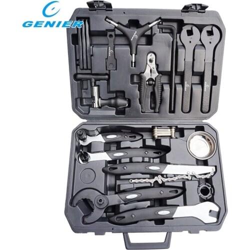 GENIER B9516000 Bike Tool Set 30Pcs bike tool