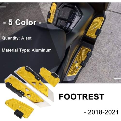 New 2018 - 2021 For Honda For Forza 350 Forza350 FORZA 350 NSS Footrest Foot Pad Pedal Motorcycle Footboard Plate Guard Scooter