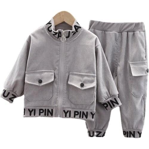 New Spring Autumn Fashion Baby Clothes Children Boys Girls Sports Jacket Pants 2Pcs/Sets Toddler Casual Costume Kids Tracksuits
