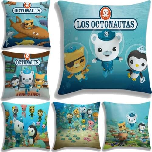 New Cartoon Octonauts Pillowcase Cute Animal Pillow Case Kids Cushion Cover For Living Room Bedding Home Decor For Children
