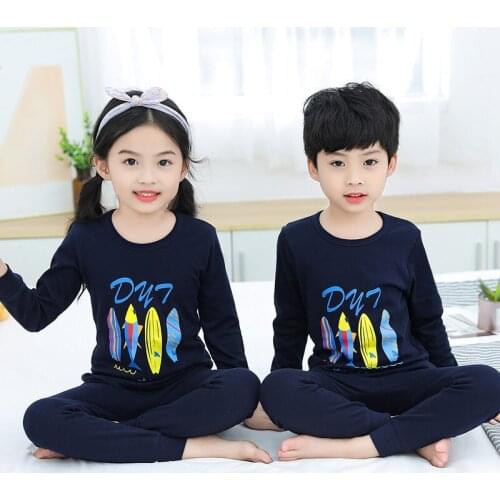 New Kids Pajamas Sets Boys Cartoon Unicorn Baby Kids Pijama Infantil Pyjama Girl Home Clothes Children Christmas Sleepwear