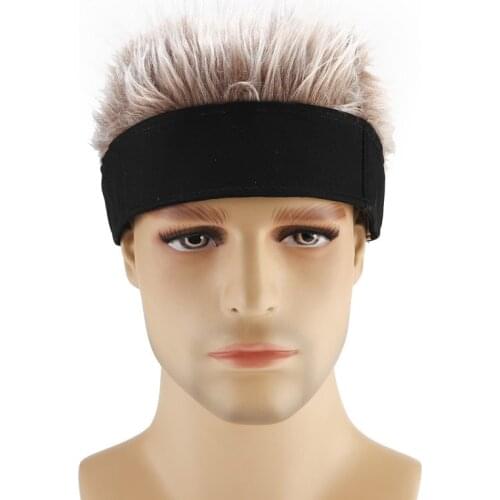 2021 Fashion Personality Funny Unisex Hip Hop Beanie Fashion New Vintage Causal Outdoor Spring Summer Wig Cap Adult Cap