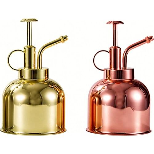 350ML Mini Watering Can Plant Watering Pot Spray Bottle Nordic Style Vintage Gardening Tools Showers for Water Plants Flowers