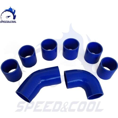 4-Ply Car Silicone Air Turbo Intercooler Pipe Hose Kit For VW Golf MK4 1.9 TDI 99-05 00 01 02 03 04High Pressure