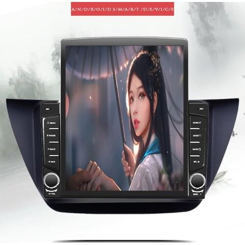For Mitsubishi Lancer 2006-2010 9.7‘’ IPS Vertical Screen Autoradio Car Radio audio dvd Player HU Head Unit PC Tablet Cassette