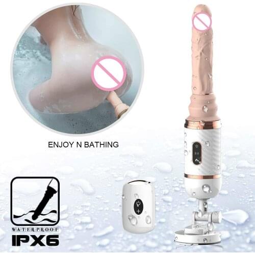 Automatic Telescopic Dildo Vibrators For Women Masturbation G Spot Replace Dildos Wireless Remote Adult Sex Toys Adult Product