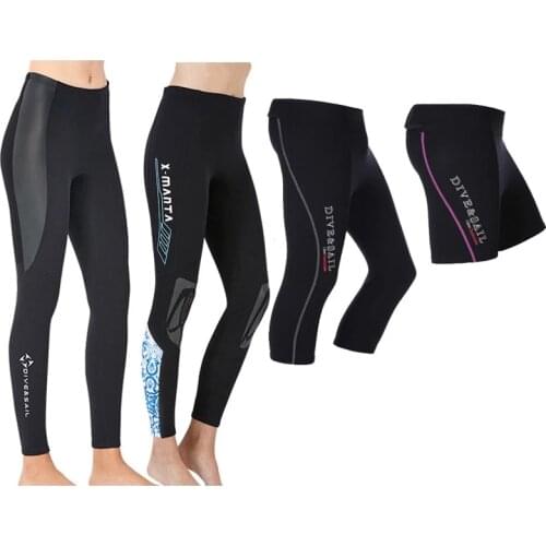 Wetsuit Pants 3mm Thermal High Waist Long Neoprene Trousers Diving Tights for Men Women 2mm 1.5mm Leggings Capris Bottoms