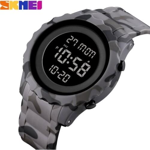 SKMEI Sport Watch Fahion Militery Boys Watches LED Light Clock Count Down Chronograph Digital Watch For Men 50M Waterproof