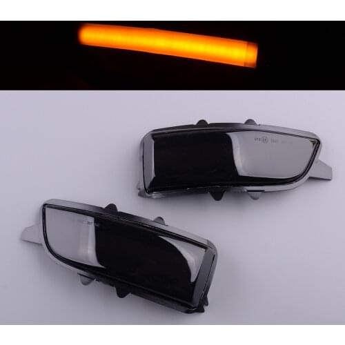 Black Car LED Sequential Turn Signal Light Fit for Volvo C30 C70 S40 V40 V50 V70 S60 2010 31111090 31111102