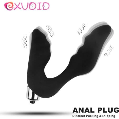 EXVOID Silicone Dildo G-spot Massager Anal Vibrator Anal Beads Finger Vibrator Butt Plug Erotic Sex Toys for Women